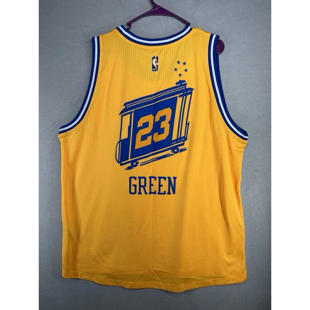 GOLDEN‎ STATE WARRIORS 2XL Jersey The City CURRY Adidas Hardwood Classics NBA